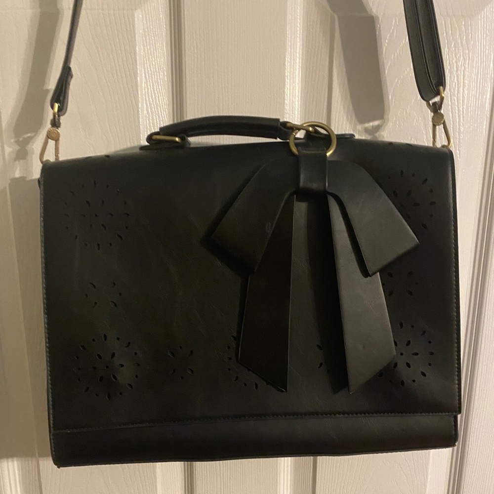 Ecosusi Vegan leather briefcase